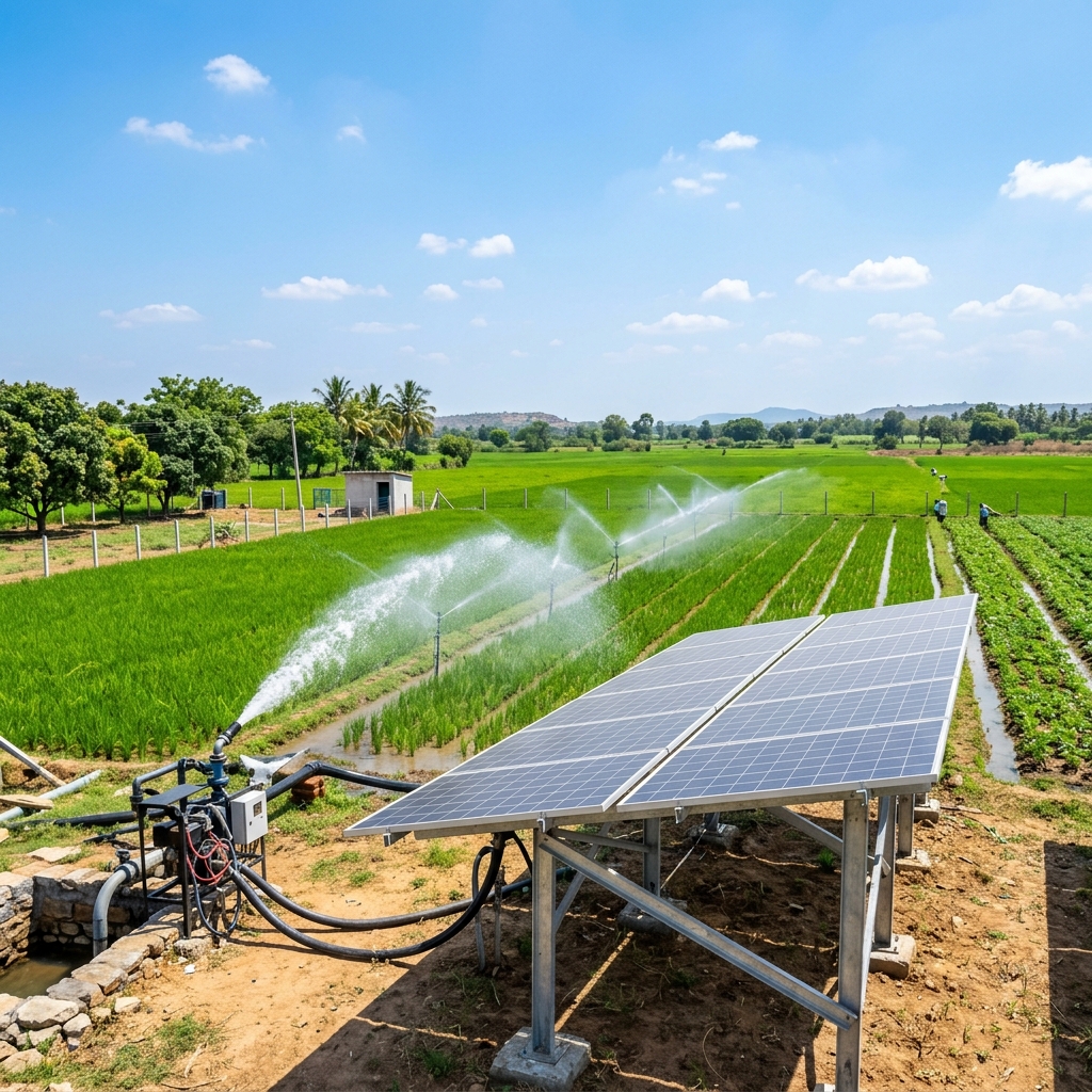 Solar Agricultural Pump by Greensurya Solar